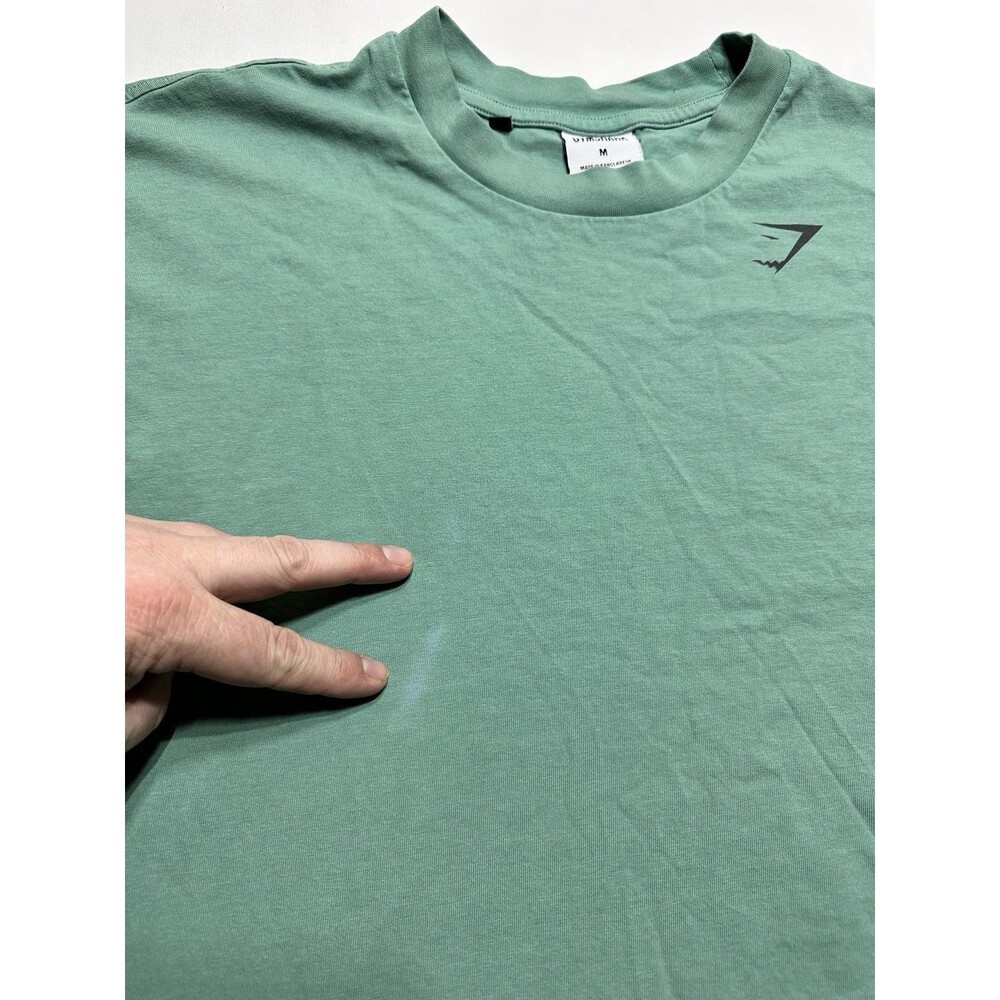 Gymshark Essential Long Sleeve Shirt Medium Men’s Medium Oversized Fit READ FLAW - Picture 3 of 12